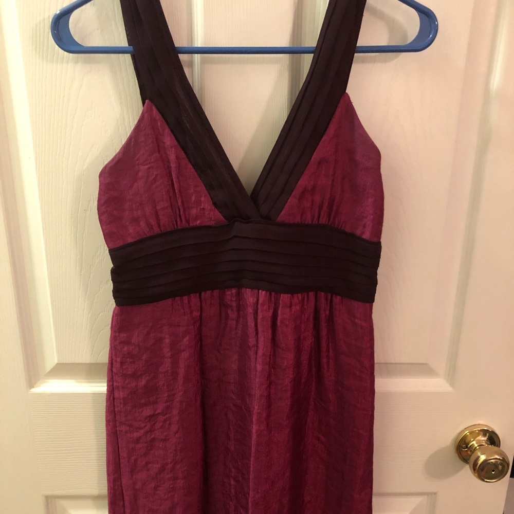 V neck dress great for weddings